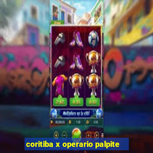 coritiba x operario palpite